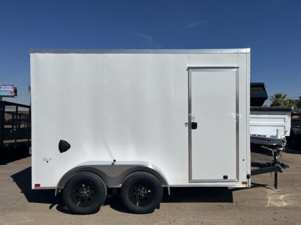 12x7 Indigo DLX, 7K GVWR, Ramp Door
