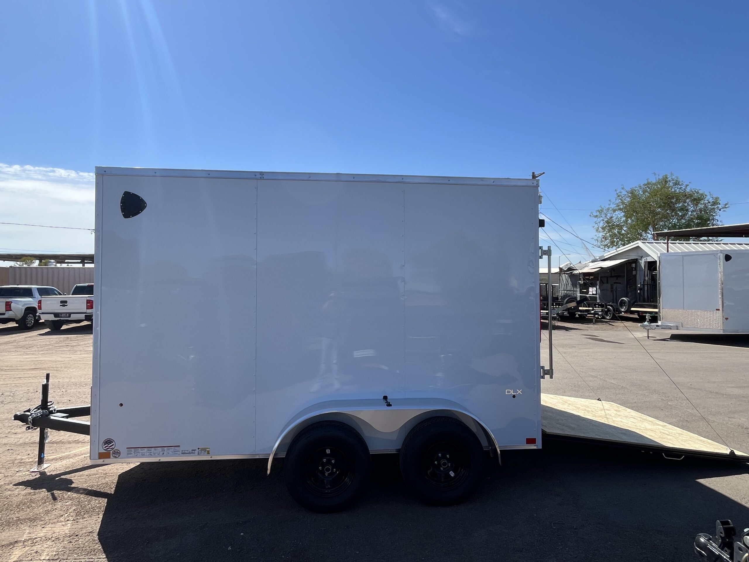 12x7 Indigo DLX, 7K GVWR, Ramp Door - Image 6