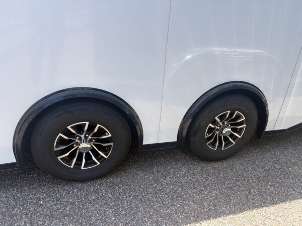 20x8.5 Jasper SE Car Hauler, 10K GVWR, White Vinyl Walls/Ceiling, Rubber Flooring, Ramp Door