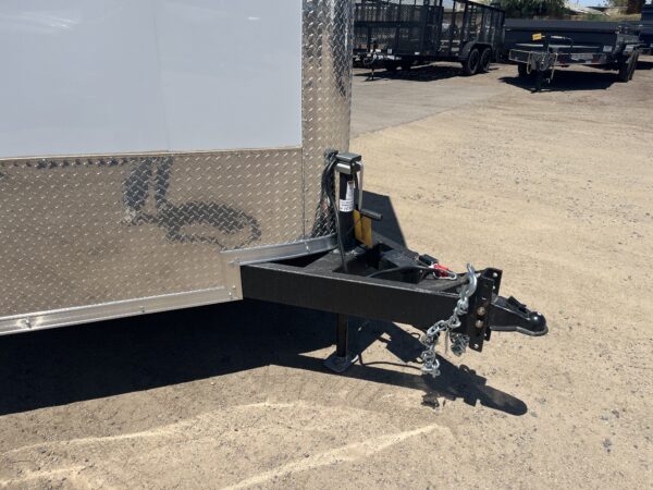 24x8.5 Jasper SE Car Hauler, 10K GVWR, White Vinyl Walls/Ceiling, Stabilizer Jacks, Ramp Door