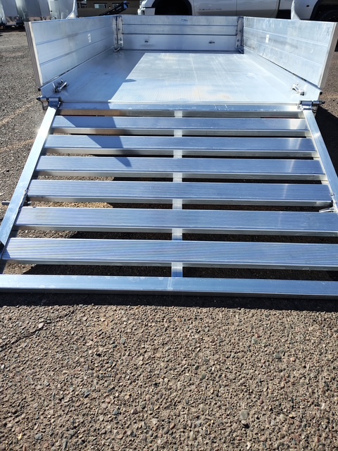 08x54 All Aluminum, 2K GVWR, Single Axle, W/ Tailgate (548ESA-S-TG) - Image 5