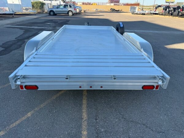 14x78 All Aluminum, 7K GVWR, Tandem Axle, W/ Bi-Fold Tailgate (7814ESA-TA-EL-BT)