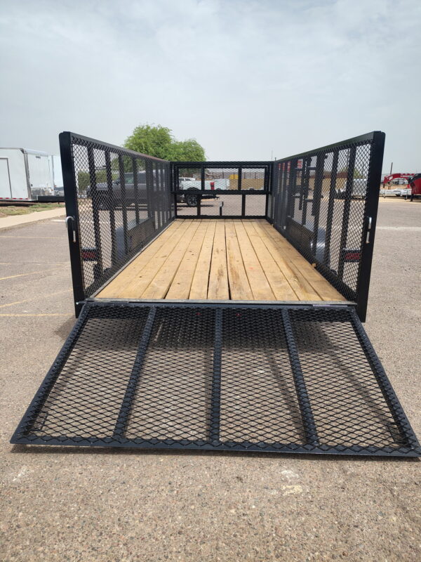 20x83 Tandem Axle, Landscape, 7K GVWR, 4' Expanded Metal Sides