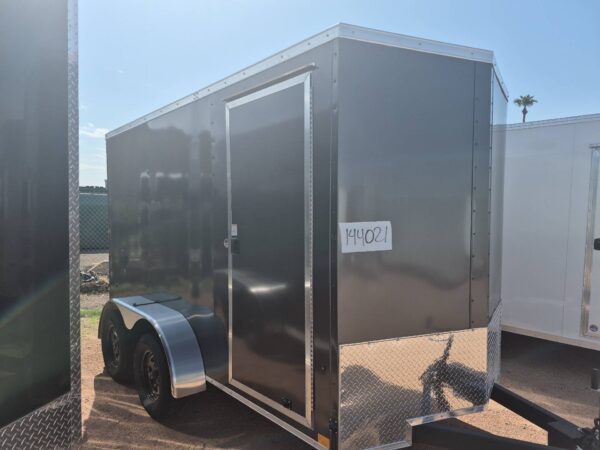 12x6 Indigo DLX, 7K GVWR, Ramp Door