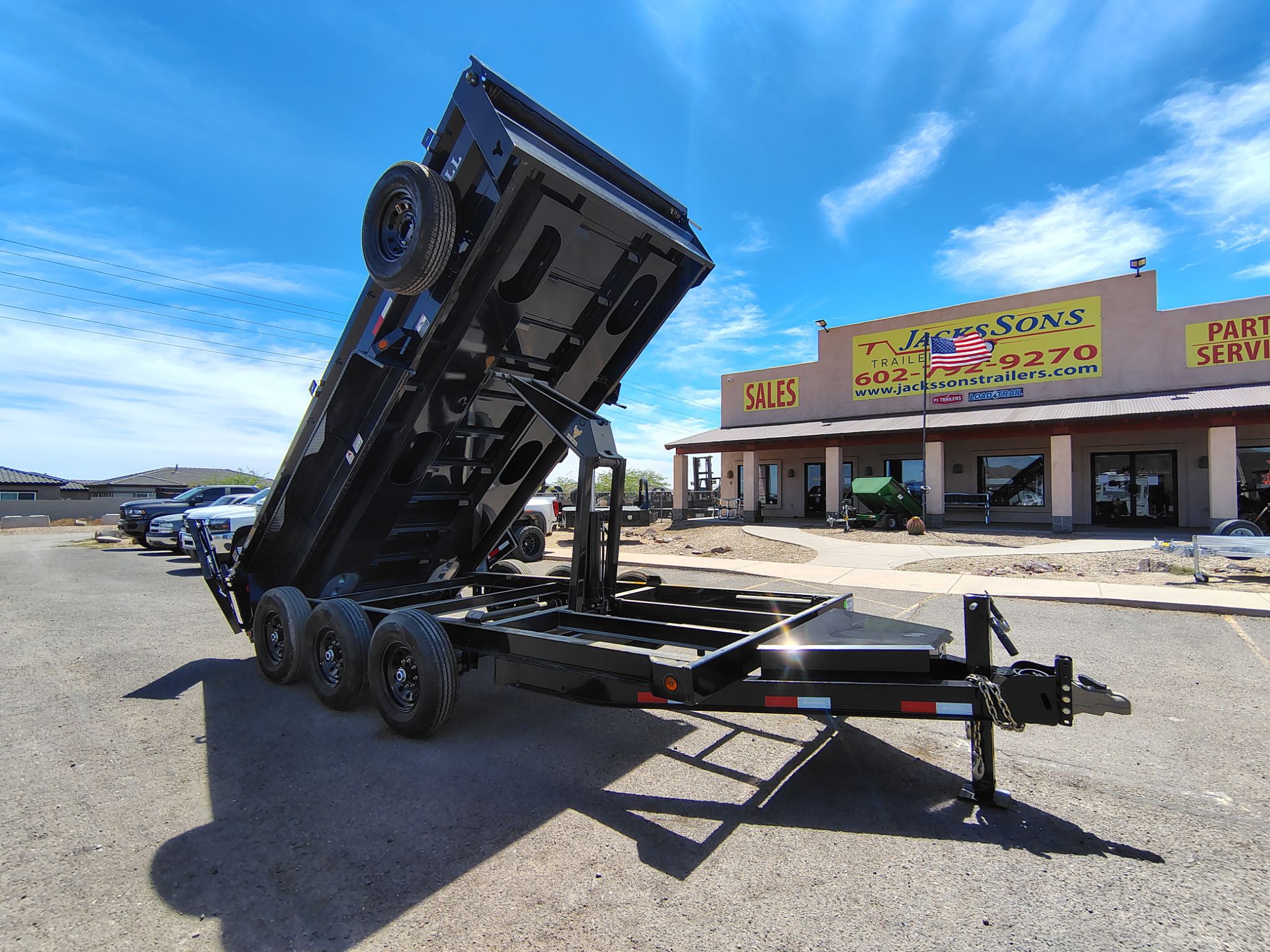 16x83 IronBull Triple Axle Dump, 21K GVWR, 24" Sides - Image 2