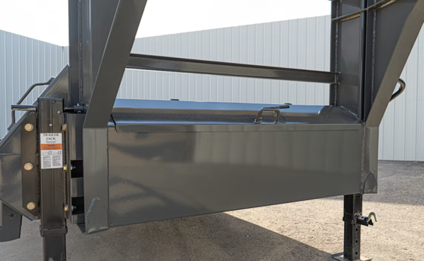 25x102 Gooseneck Flatbed Trailer, 15,680 GVWR, 14 Ply Tires