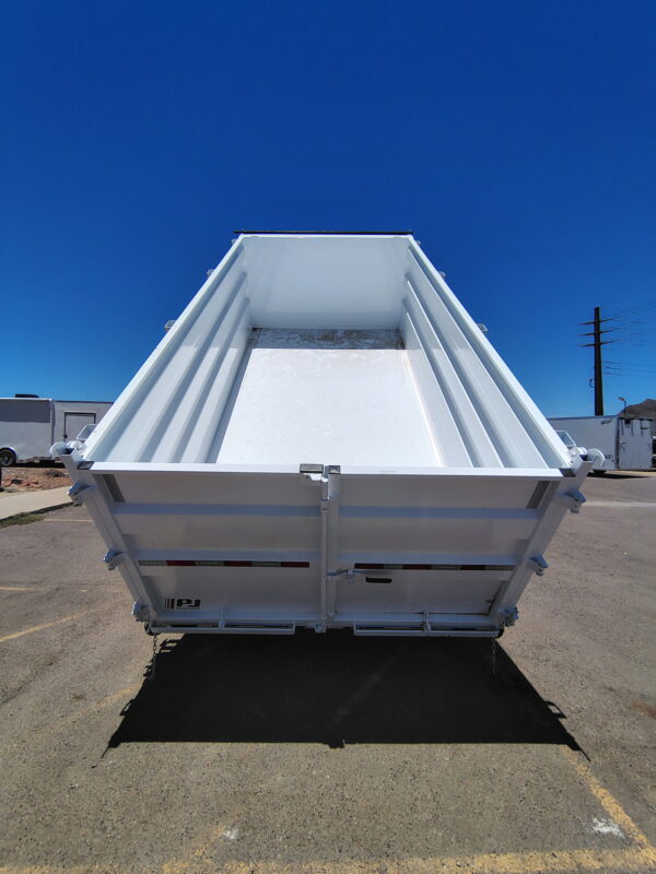 14x83 Tandem Axle, 15,400 GVWR, Low Pro Dump, 48" Sides
