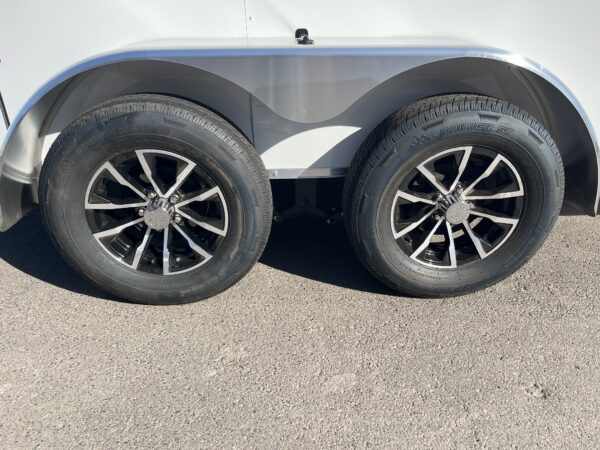 12x6 Indigo DLX, 7K GVWR, Rear Double Doors