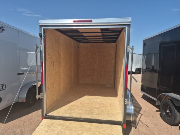 12x6 Indigo DLX, 7K GVWR, Ramp Door