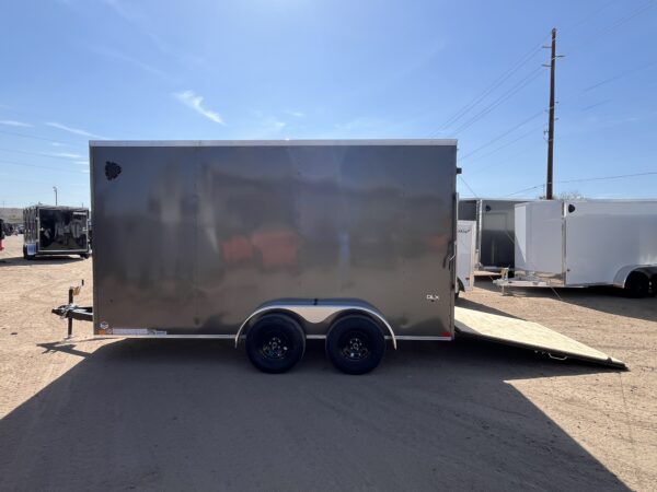 14x7 Indigo DLX, 7K GVWR, Ramp Door