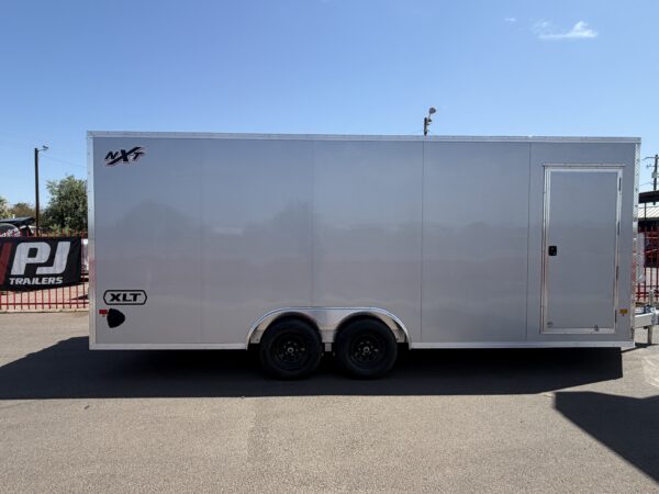 20x8.5 All Aluminum XLT-P Car Hauler, 10K GVWR, Side Door, Ramp Door