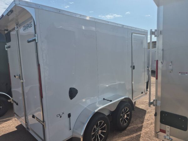 12x6 Indigo DLX, 7K GVWR, Rear Double Doors