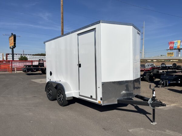 12x6 Indigo DLX, 7K GVWR, Rear Double Doors