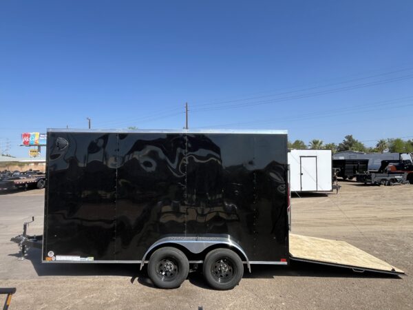 14x7 Indigo, 7K GVWR, Ramp Door