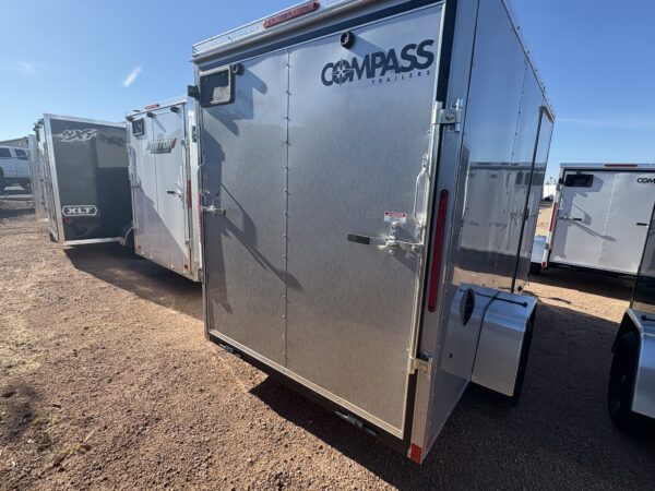 12x6 Indigo DLX, 3K GVWR, Ramp Door