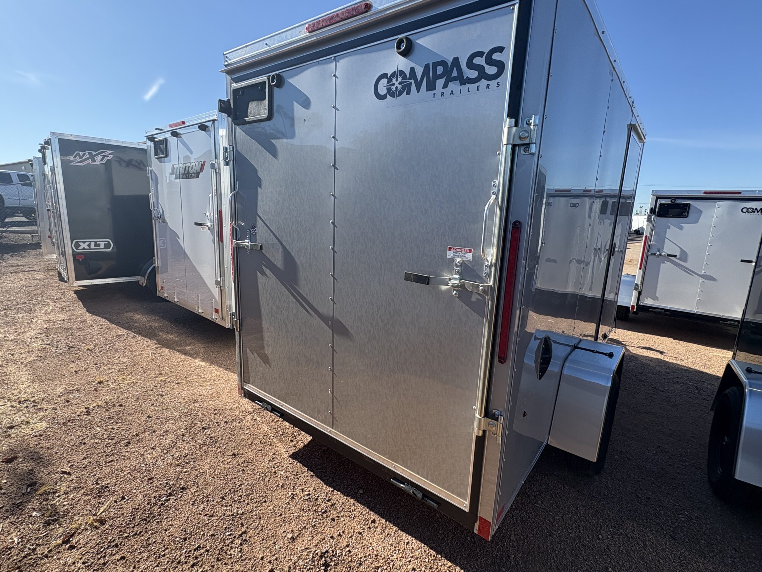 12x6 Indigo DLX, 3K GVWR, Ramp Door - Image 4