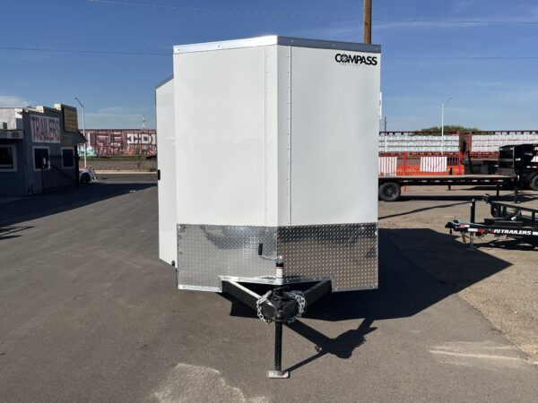 12x6 Indigo DLX, 7K GVWR, Rear Double Doors