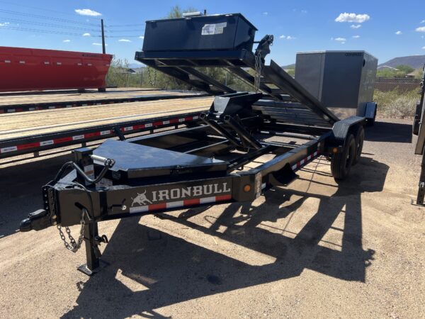 16' Bumper Pull, Roll Off Chassis,14k GVWR