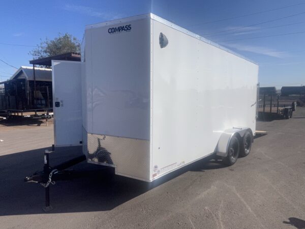 16x7 Indigo DLX, 7K GVWR, Ramp Door
