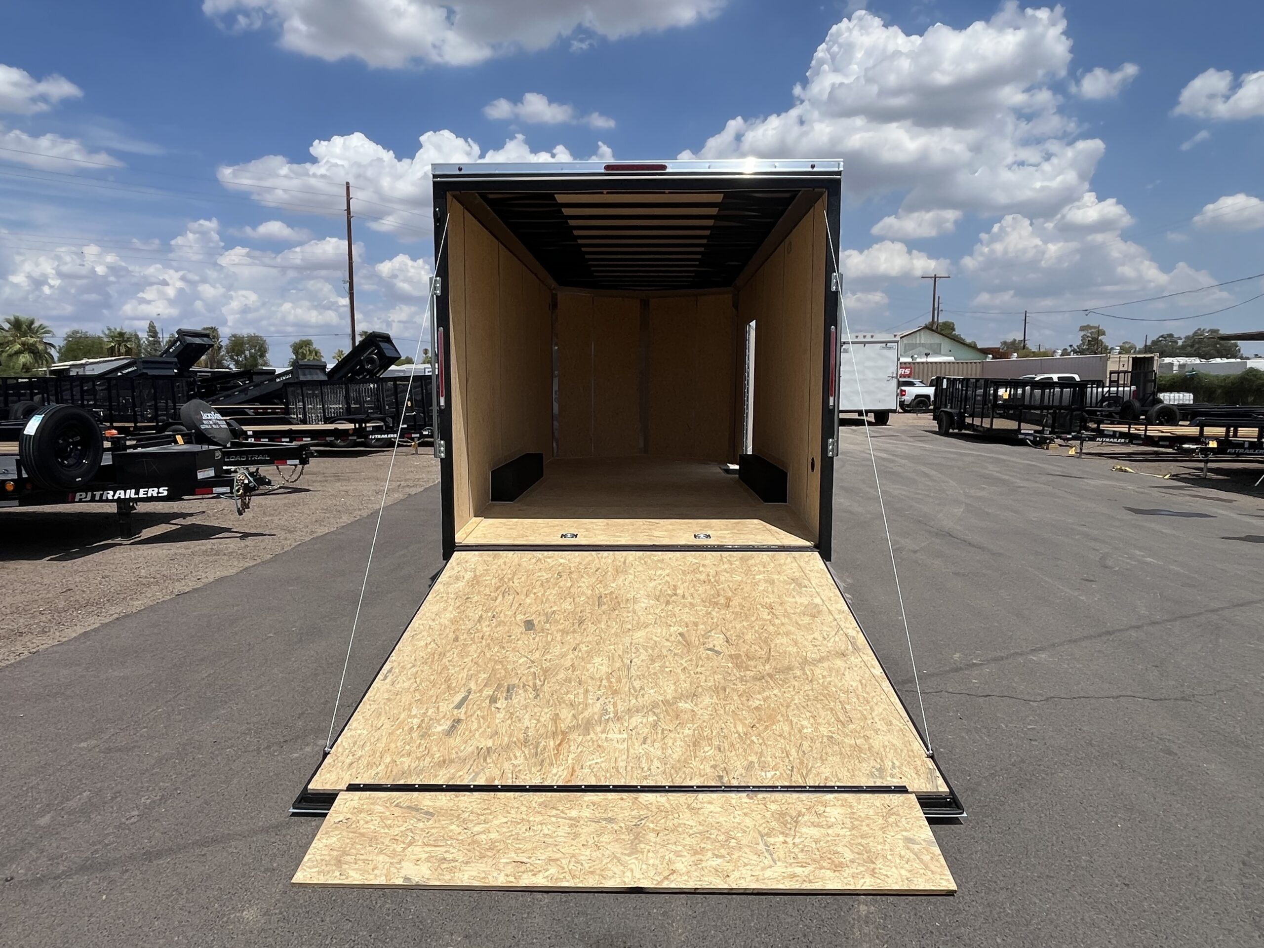 18x8.5 Jasper SE Car Hauler, 10K GVWR, 6" Extra Height, Ramp Door - Image 6