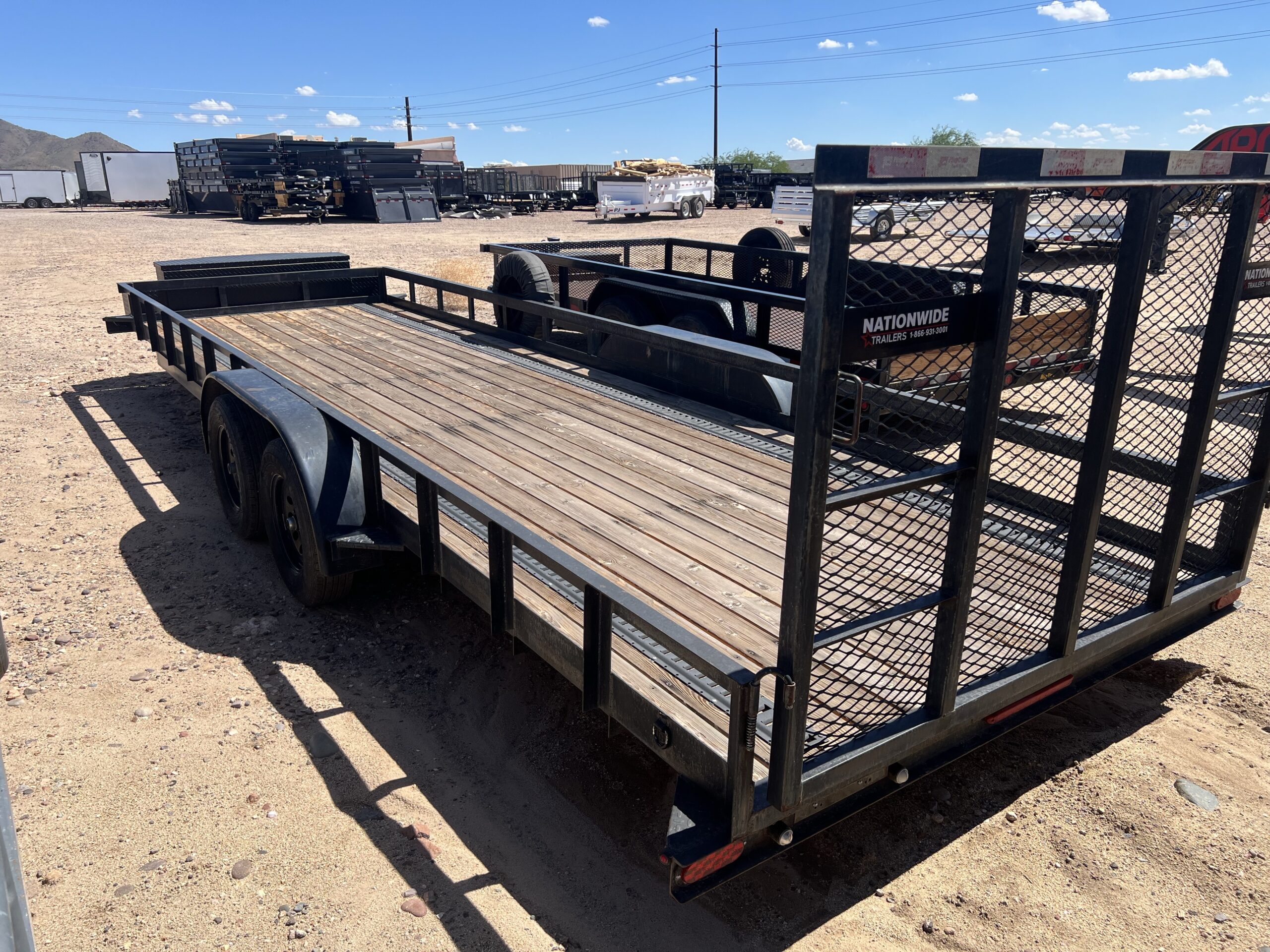 24X83 UTILITY, 7K GVWR, E-TRACK, CUSTOM TOOLBOX - Image 5