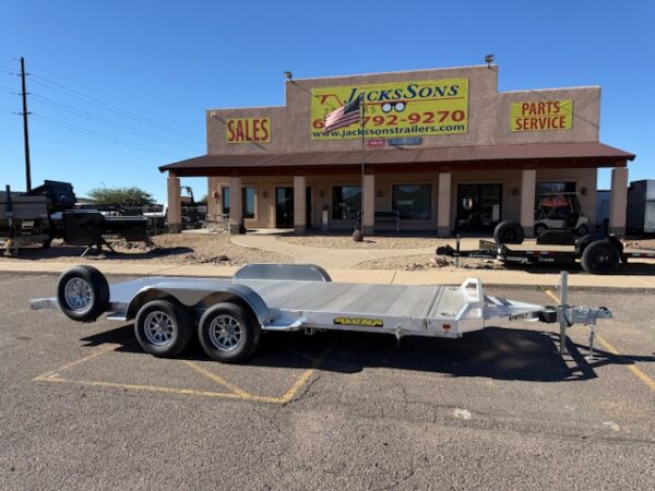 16x82 All Aluminum, 7K GVWR, Tandem Axle, Tilt (8216TILT-TA-EL-RTD)