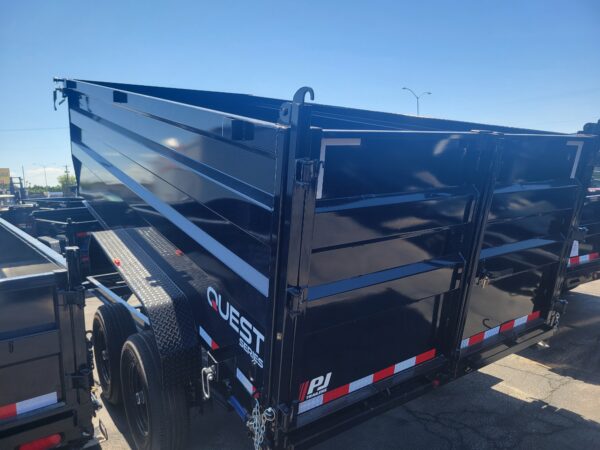 14x83 Tandem Axle, 14K GVWR, Channel Dump, 48" Sides