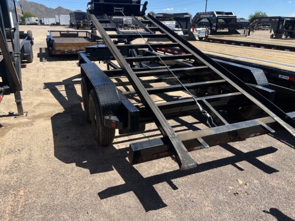 16' Bumper Pull, Roll Off Chassis,14k GVWR