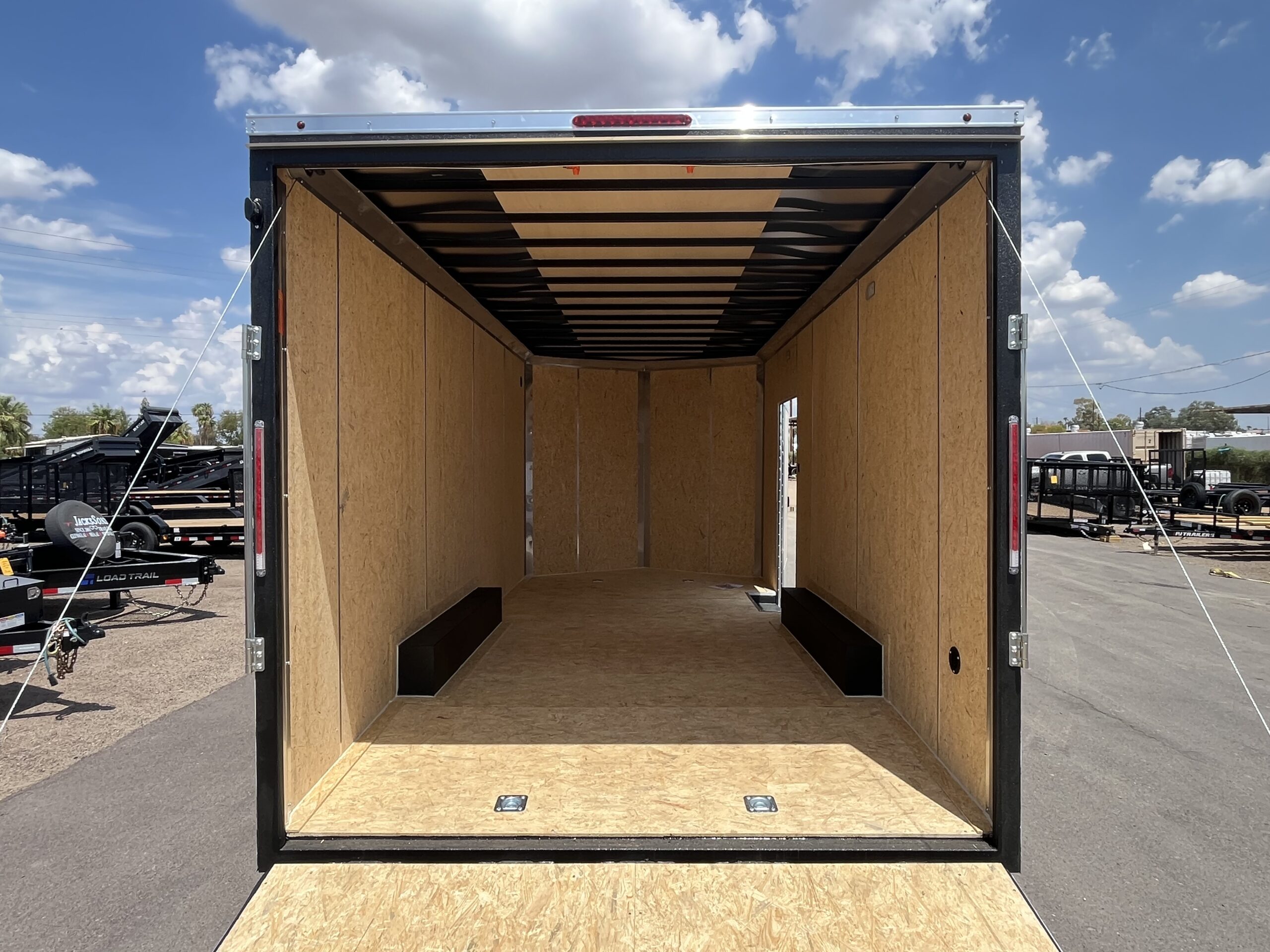 18x8.5 Jasper SE Car Hauler, 10K GVWR, 6" Extra Height, Ramp Door - Image 7