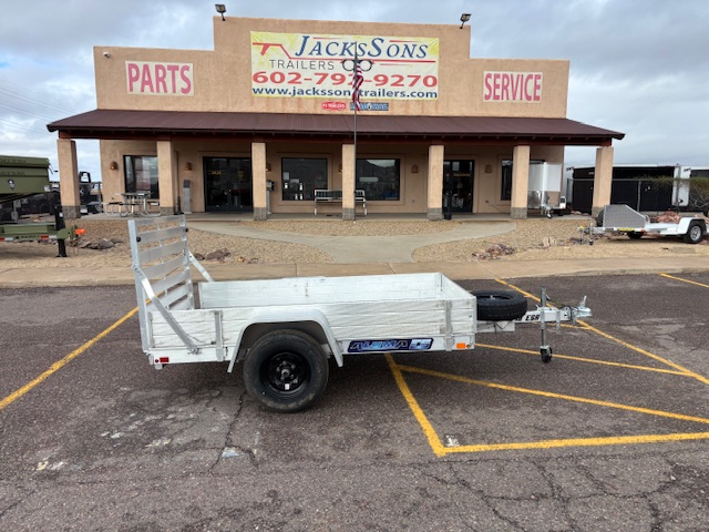 08x54 All Aluminum, 2K GVWR, Single Axle, W/ Tailgate (548ESA-S-TG) - Image 3