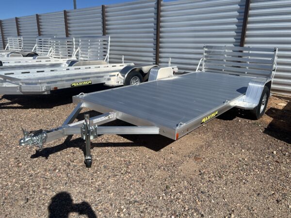 14x81 All Aluminum, 3K GVWR, Single Axle, W/ Bi-Fold Tailgate (8114S-BT-SS)