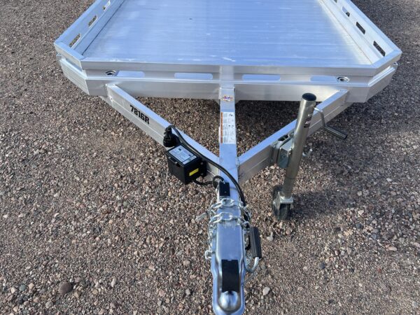 16x78 All Aluminum, 7K GVWR, Tandem Axle (7816TA-EL-R-RTD)