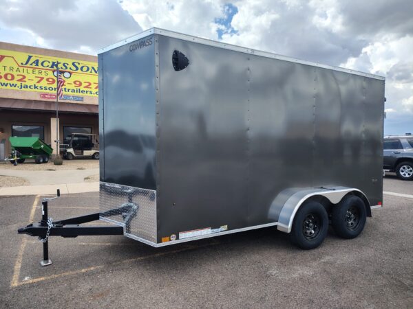 14x7 Indigo DLX, 7K GVWR, Ramp Door