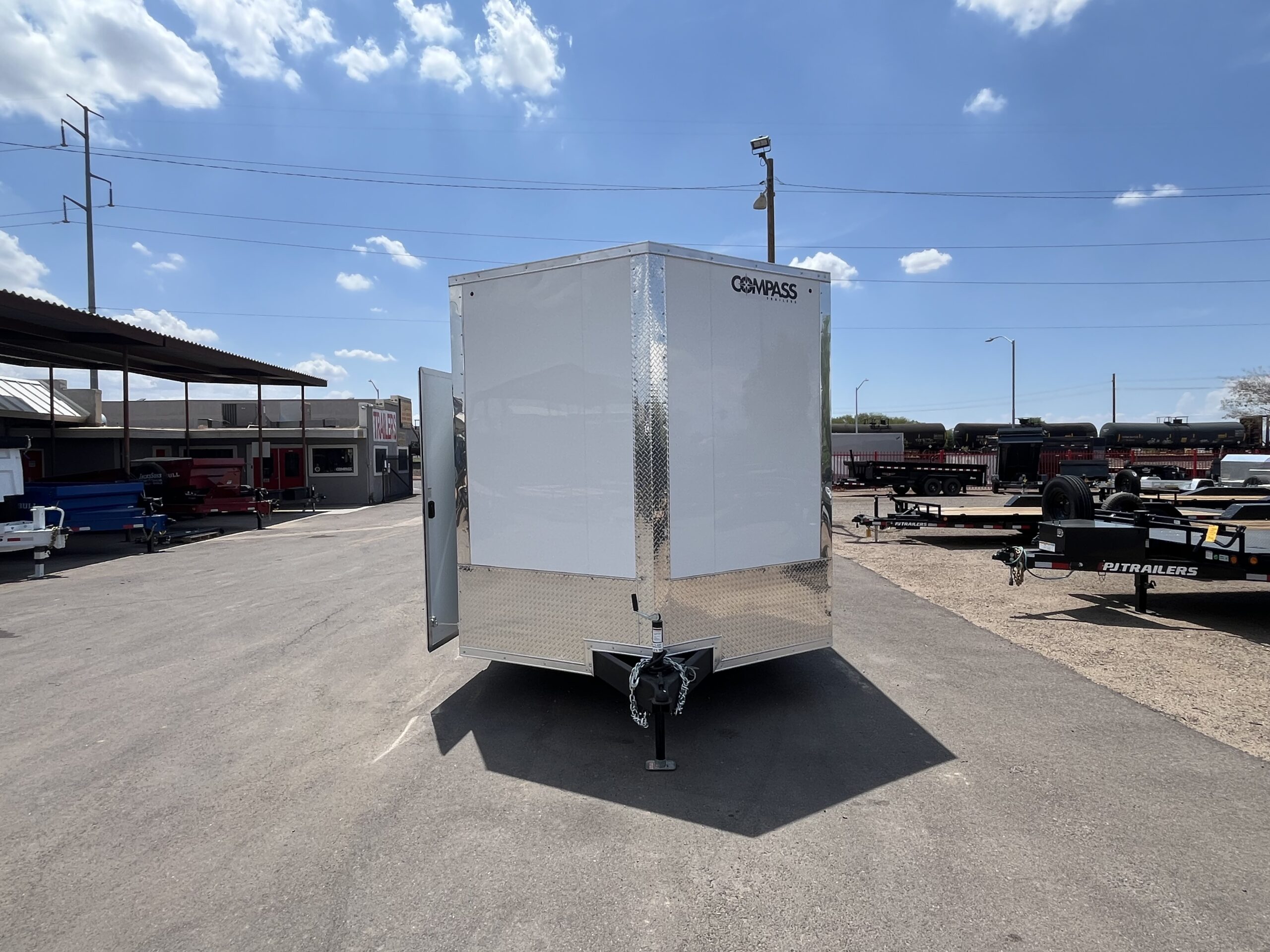 18x8.5 Jasper SE Car Hauler, 10K GVWR, 6" Extra Height, Ramp Door - Image 10