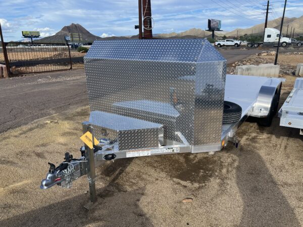 18x82 All Aluminum, 7K GVWR, Tandem Axle, Tilt (8218ANV-TILT-TA-EL-RTD)