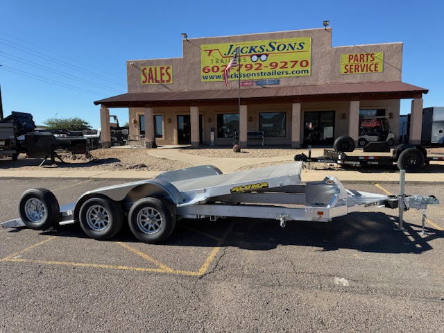 16x82 All Aluminum, 7K GVWR, Tandem Axle, Tilt (8216TILT-TA-EL-RTD) - Image 2
