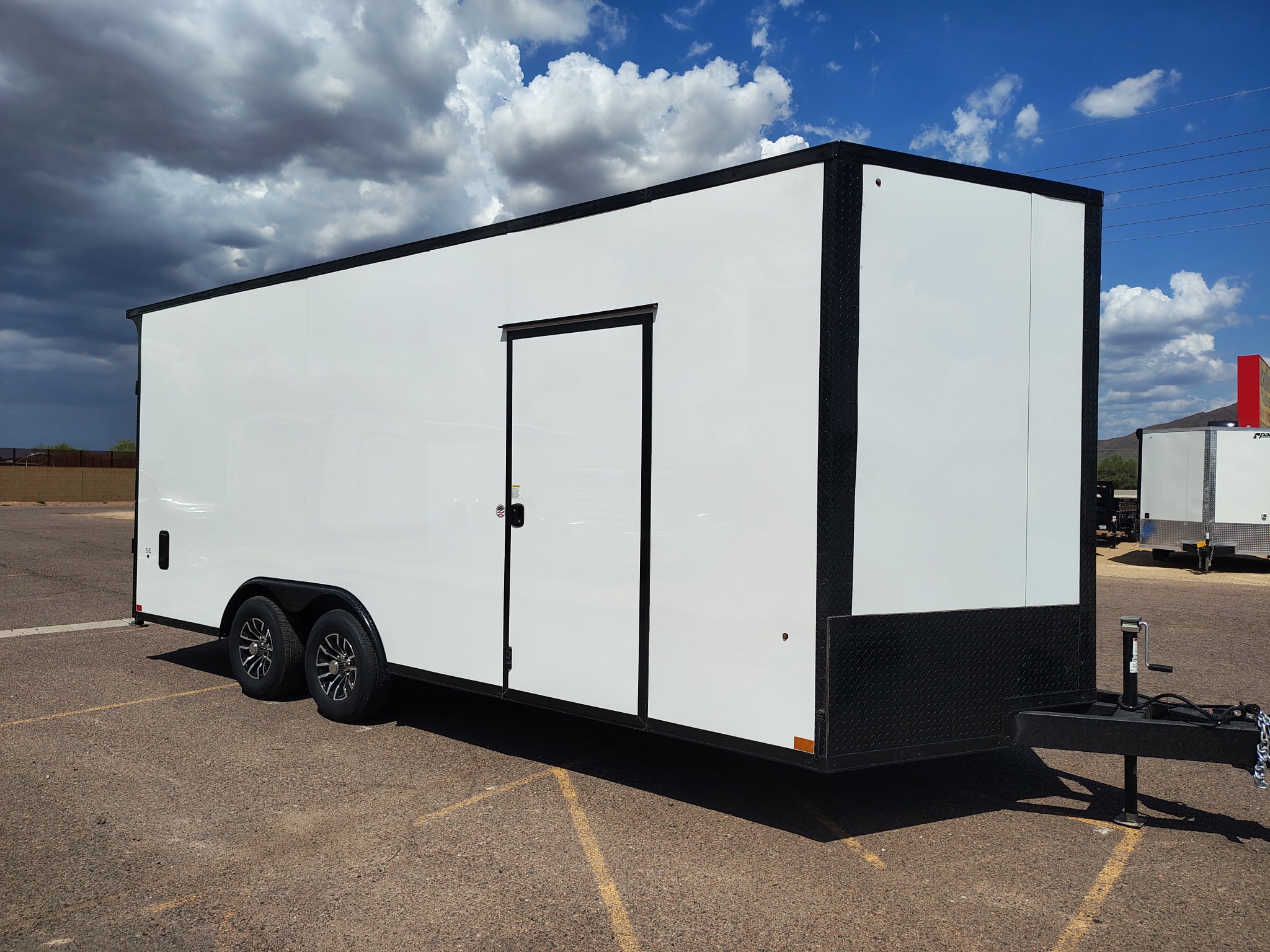 20x8.5 Jasper SE Car Hauler, 10K GVWR, Painted Floor, Ramp Door - Image 6