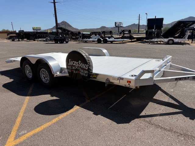 18x82 All Aluminum, 7K GVWR, Tandem Axle, Tilt - 8218TILT-TA-EL-RTD - Image 7
