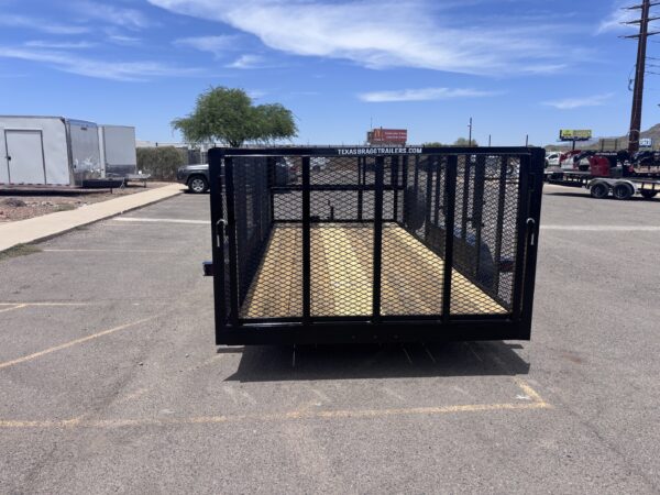 16x83 Tandem Axle, Landscape, 7K GVWR, 4' Expanded Metal Sides