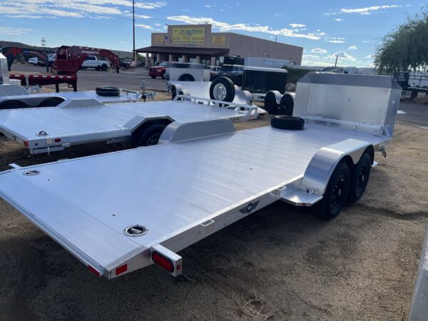 18x82 All Aluminum, 7K GVWR, Tandem Axle, Tilt (8218ANV-TILT-TA-EL-RTD)
