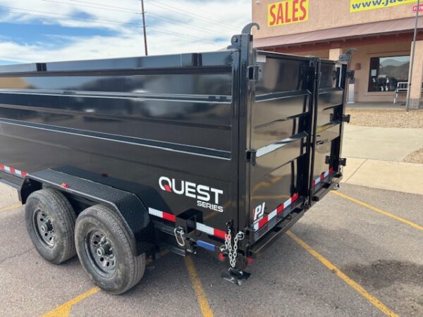 14x83 Tandem Axle, 14K GVWR, Channel Dump, 48" Sides