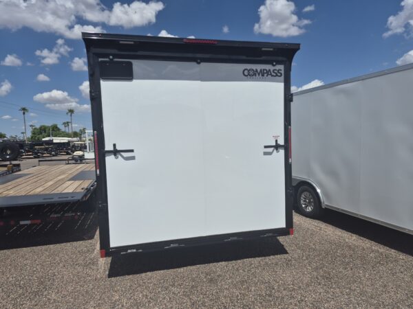 24x8.5 Jasper SE Car Hauler, 10K GVWR, White Vinyl Walls/Ceiling, Rubber Flooring, Ramp Door