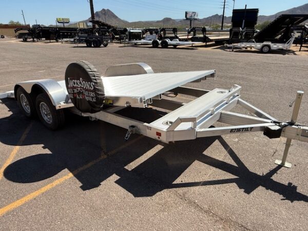 18x82 All Aluminum, 7K GVWR, Tandem Axle, Tilt - 8218TILT-TA-EL-RTD