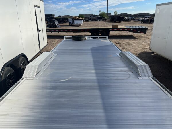 24x102 All Aluminum Wide Body, Tandem Axle, 10K GVWR, Drive-Over-Fenders (WB24H-TA-EL-DOF-R-RR-RTD)