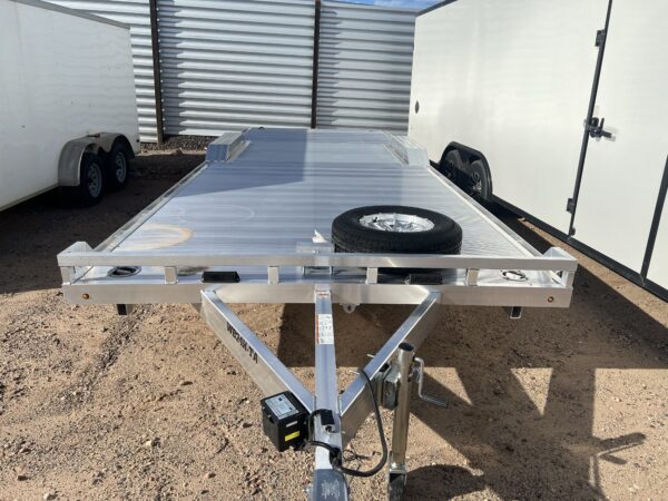 24x102 All Aluminum Wide Body, Tandem Axle, 10K GVWR, Drive-Over-Fenders (WB24H-TA-EL-DOF-R-RR-RTD)