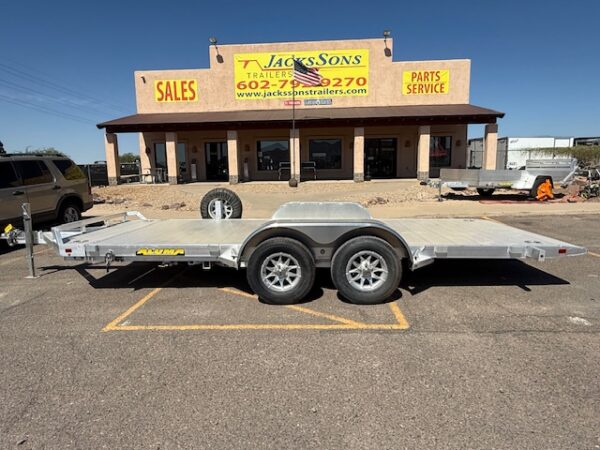 18x82 All Aluminum, 7K GVWR, Tandem Axle, Tilt - 8218TILT-TA-EL-RTD