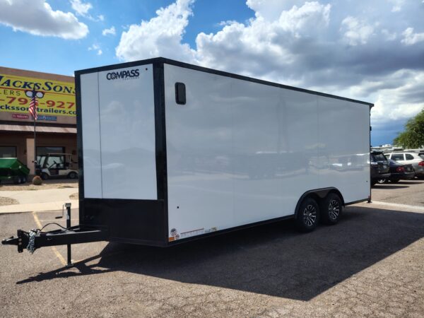 20x8.5 Jasper SE Car Hauler, 10K GVWR, Painted Floor, Ramp Door
