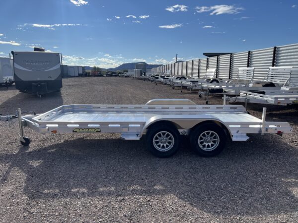 16x78 All Aluminum, 7K GVWR, Tandem Axle (7816TA-EL-R-RTD)