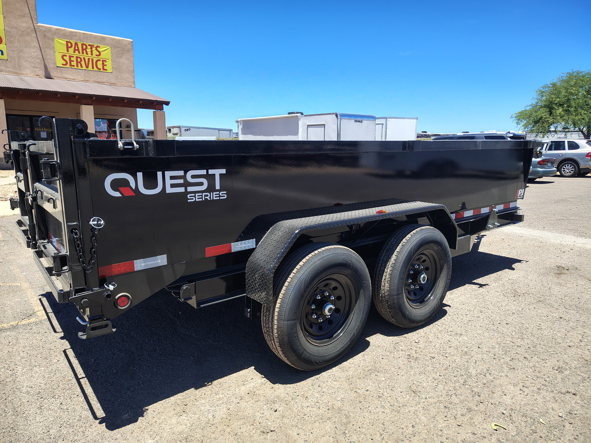 14x83 Tandem Axle Dump, 14K GVWR, 24" Sides - Image 3