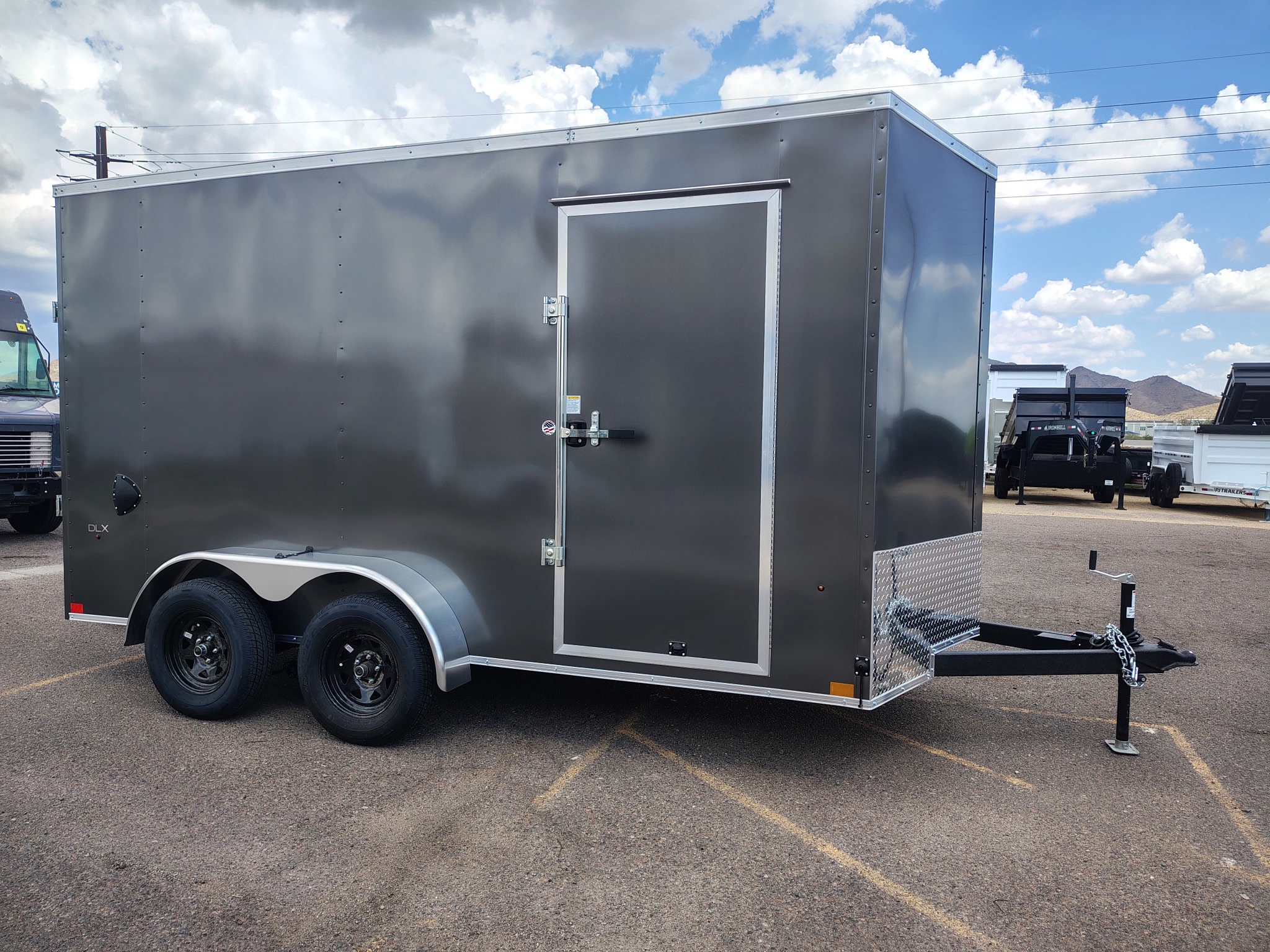 14x7 Indigo DLX, 7K GVWR, Ramp Door - Image 5